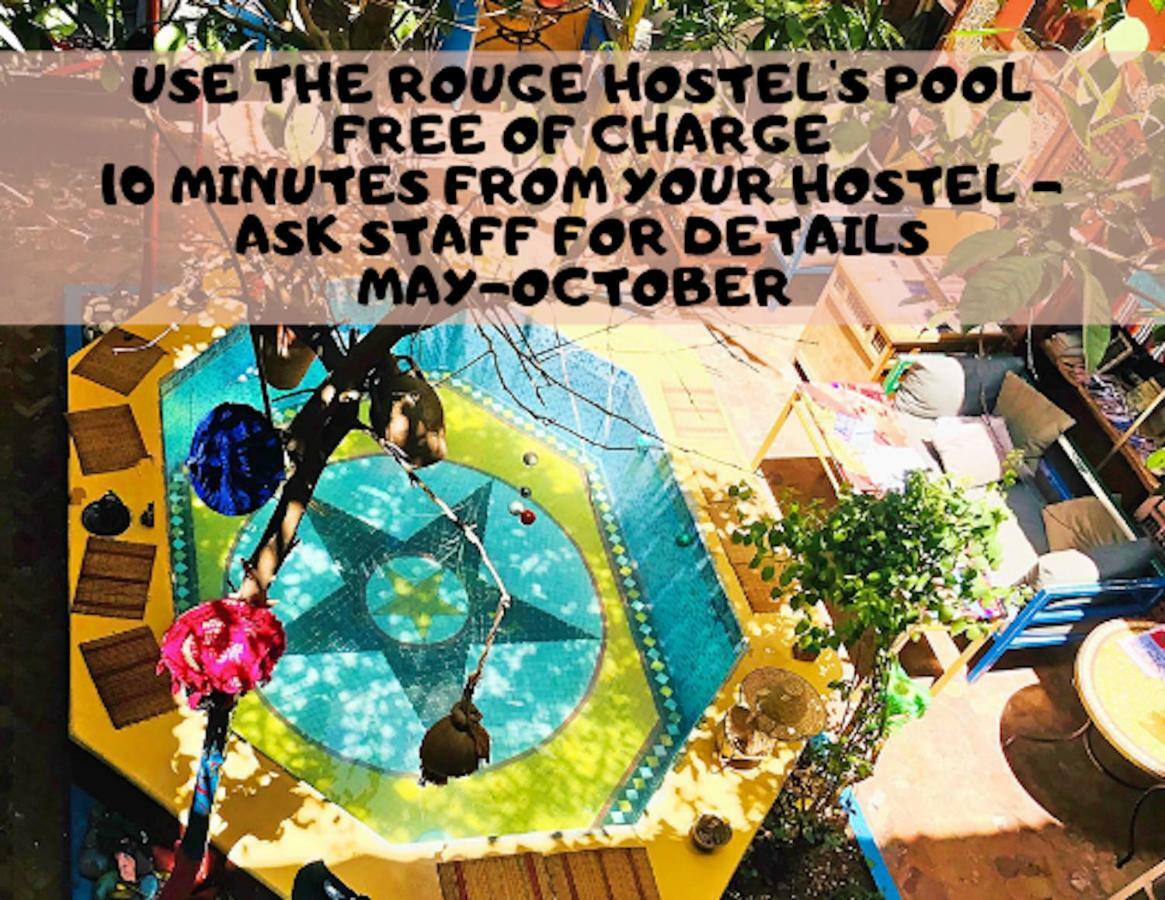 Hostel Marrakech Rouge Marrakesh Luaran gambar